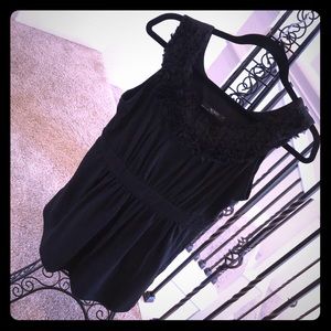 💥Black dressy tank